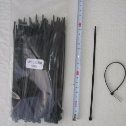 Viazacia páska čierna 3,5x280 mm (100 ks)