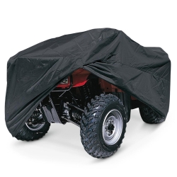 Krycia plachta na štvorkolku ATV Polyester 600D Oxford TPU čierna "XL" 251x125x120 cm